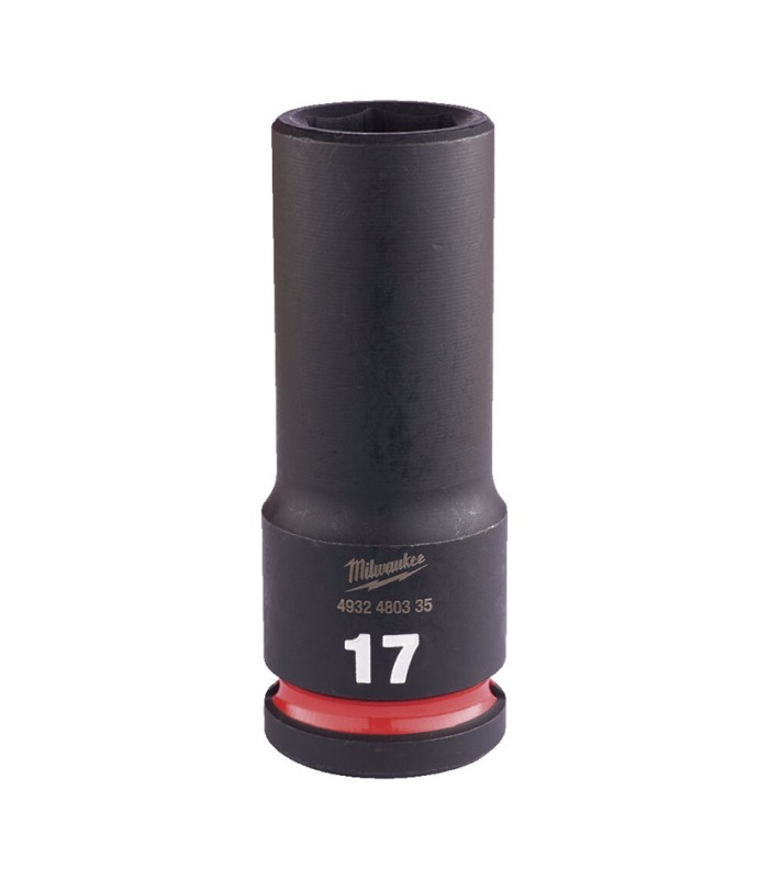 VASO IMPACTO 1/2" LARGO 17MM.