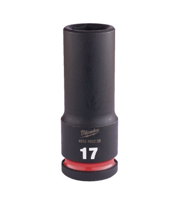 VASO IMPACTO 1/2" LARGO 17MM.