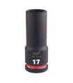 VASO IMPACTO 1/2" LARGO 17MM.