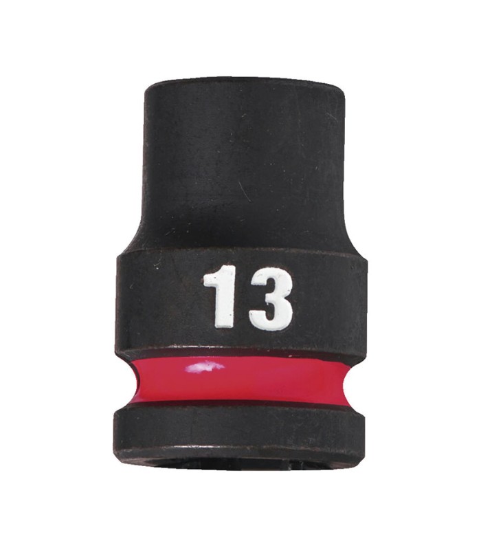 VASO IMPACTO 1/2" CORTO 13MM.