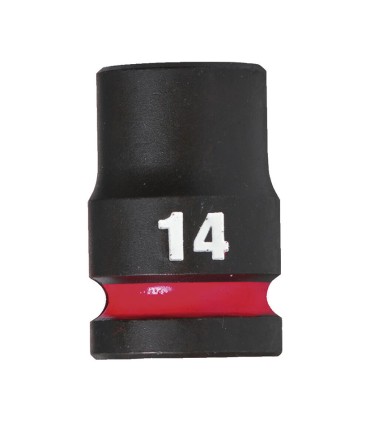 VASO IMPACTO 1/2" CORTO 14MM.