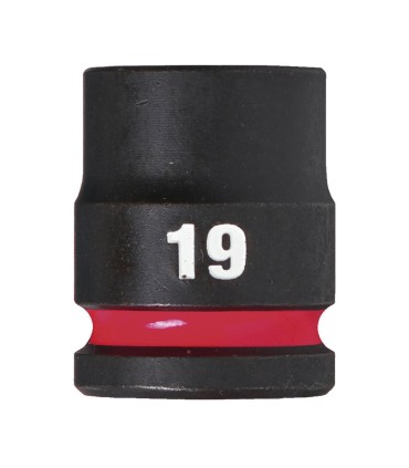 VASO IMPACTO 1/2" CORTO 19MM.