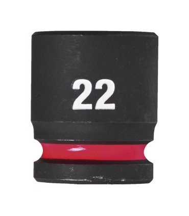 VASO IMPACTO 1/2" CORTO 22MM.