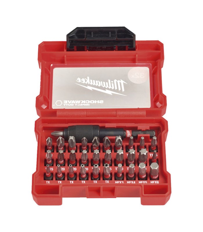 ESTUCHE 32 PIEZAS SHOCKWAVE