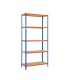 ESTANTERIA MADERCLICK 5/500 AZUL/NARANJA