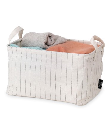 SERIE TIVOLI. CESTO CON ASAS 32X23X19 CM