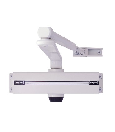 CIERRAPUERTAS HIDR.CH 2-3 C/RETEN.BLANCO