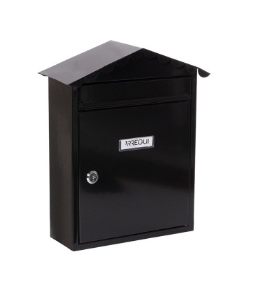 BUZÓN MOD. VISIT. NEGRO. 26x9xh36 CM.