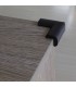 PROTECTOR ESQUINAS. 4 UDS.MARRON OSCURO