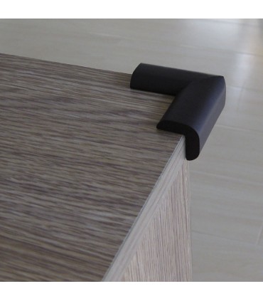 PROTECTOR ESQUINAS. 4 UDS.MARRON OSCURO