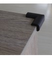 PROTECTOR ESQUINAS. 4 UDS.MARRON OSCURO