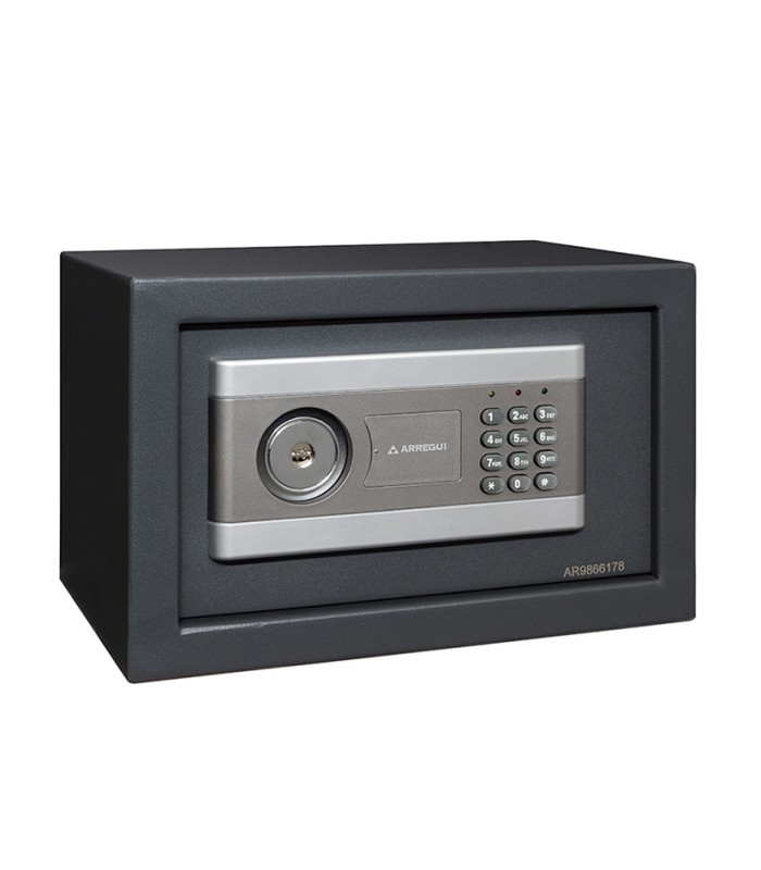 CAJA FUERTE SOBREP. STYLO 31X20xh20 cm.