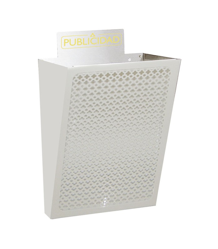 CESTA PUBLICIDAD E2304 PEQ.  BLANCA