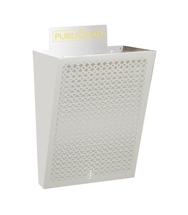 CESTA PUBLICIDAD E2304 PEQ.  BLANCA