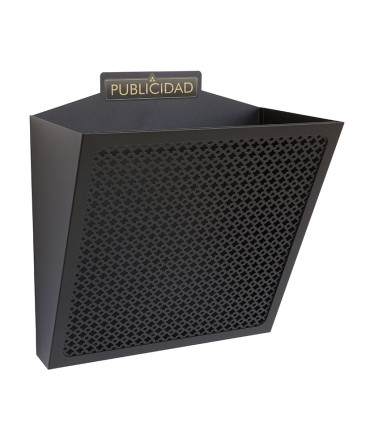CESTA PUBLICIDAD E2311. NEGRO.