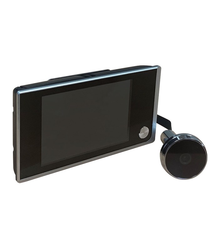 MIRILLA DIGITAL 3,5" COLOR PLATA