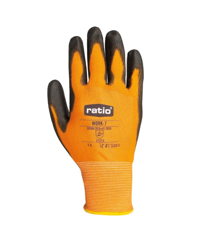 GUANTES PROTECCION WORK7 TACTIL T.9