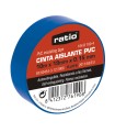CINTA AISLANTE 19X10M AZUL  0,15MM