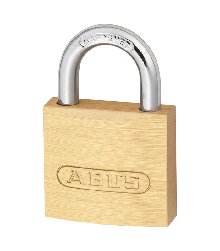 CANDADO LATON ARCO NORMAL 20 MM.