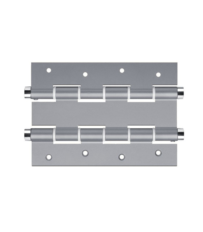 BISAGRA MUELLE ALUM.DA180 2 UDAS. PLATA