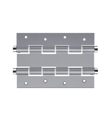 BISAGRA MUELLE ALUM.DA180 2 UDAS. PLATA