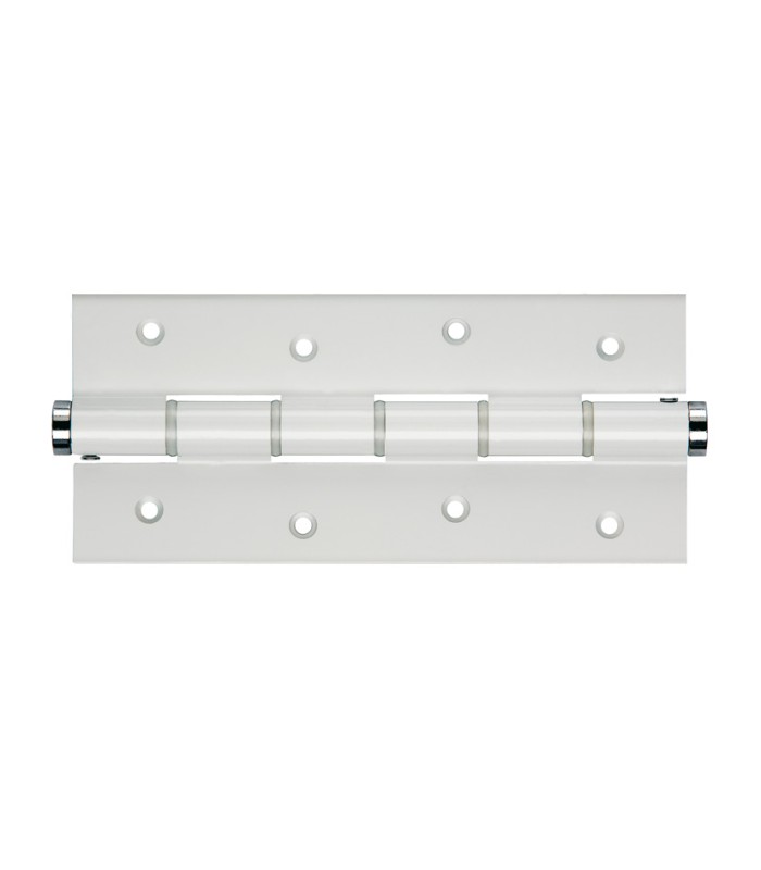 BISAGRA MUELLE ALUM.SA180 2 UDAS. PLATA