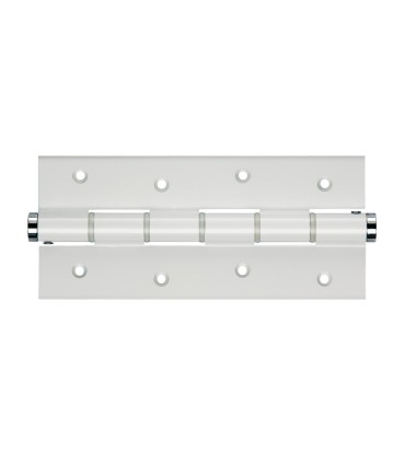 BISAGRA MUELLE ALUM.SA180 2 UDAS. PLATA