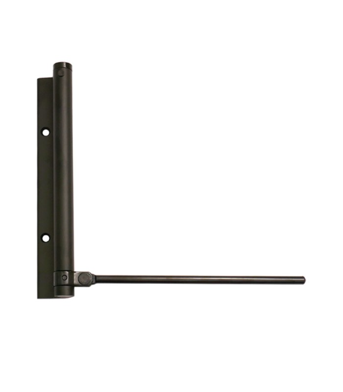 MUELLE BRAZO. ALUMINIO. NEGRO.