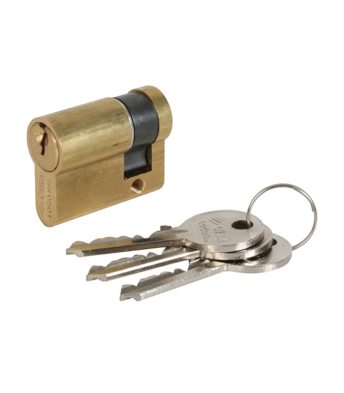 CILINDRO SERRETA LC 30X30MM. LATON. CISA