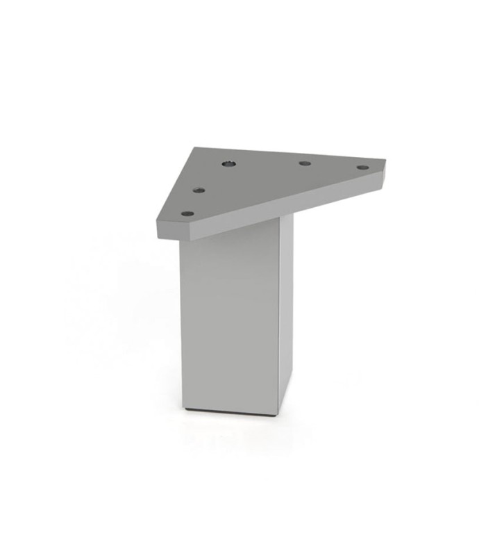 PATA CUADR.ABS 40xh60 MM.ALUMI.MATE