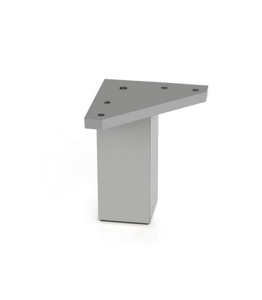 PATA CUADR.ABS 40xh60 MM.ALUMI.MATE