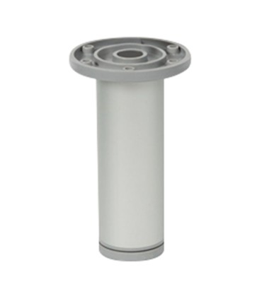 PATA REDONDA 40xh120MM. ALUM. MATE