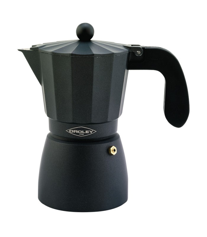 CAFETERA OROLEY 6 TAZAS TOUAREG NEGRA