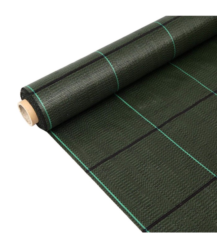 MALLA ANTIHIERBA VERDE. 2X10