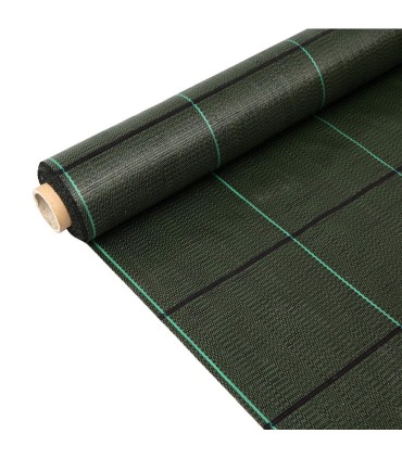 MALLA ANTIHIERBA VERDE. 2X5