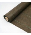 MALLA ANTIHIERBA MARRÓN. 1X25M