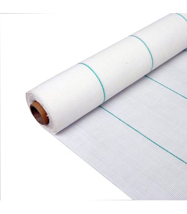 MALLA ANTIHIERBA BLANCA. 1X25M