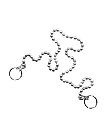 CADENA TAPON LAVABO C/ANILLAS 40 CM