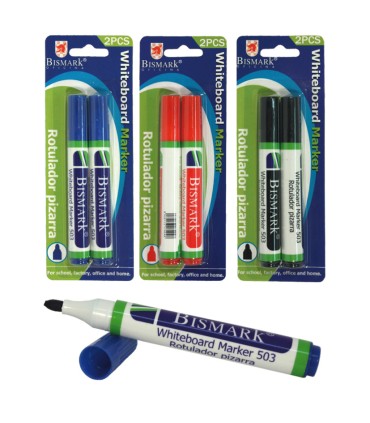 BLISTER 2 UDS.ROTULADOR P/PIZARRA