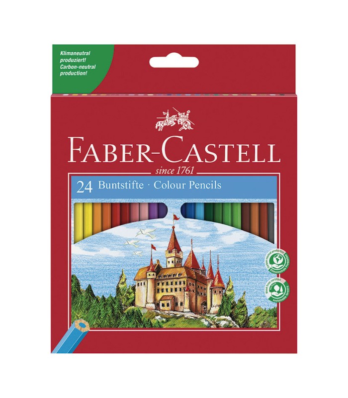 ESTUCHE 24 LAPICES COLORES F. CASTELL