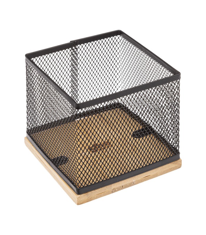 PORTALAPICES OFICINA METAL/BAMBU HAVI