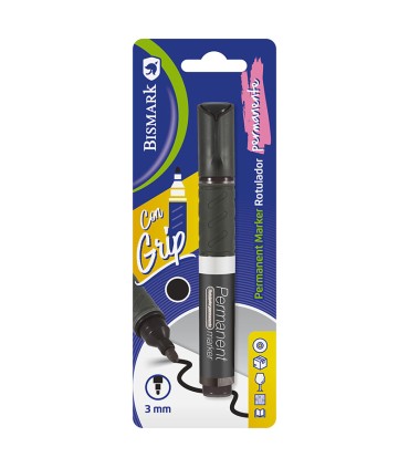 ROTULADOR PERMANENTE P.REDONDA NEGRO