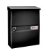 BUZON EXTERIOR MET. COLONIA. NEGRO.
