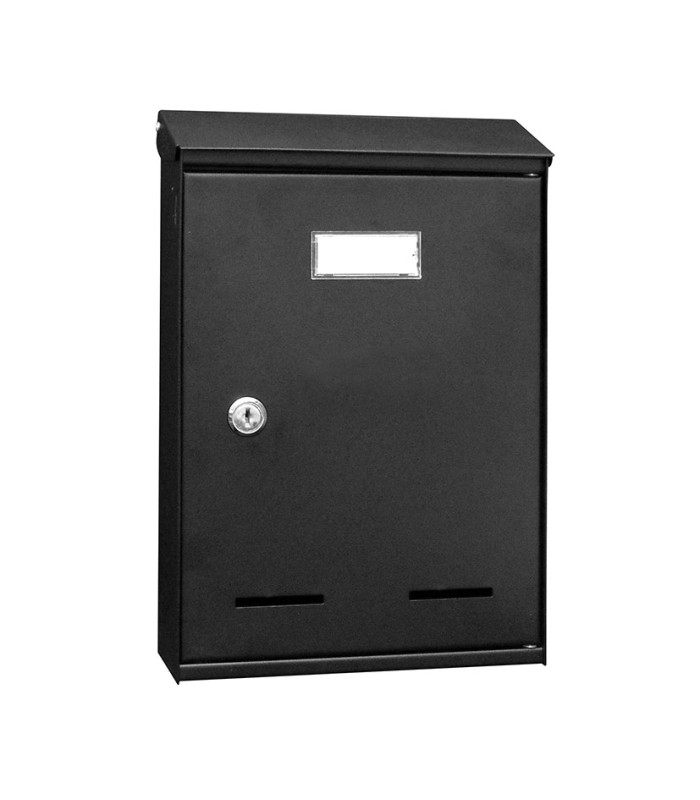 BUZON METALICO EXT. MOD. NANO. NEGRO.