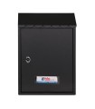 BUZON EXTERIOR MET. LAREDO. NEGRO.