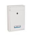 BUZON EXTERIOR MET. BERMEO. BLANCO.