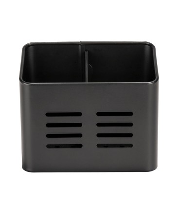 ESCURRIDOR CUBIERTOS METAL NEGRO WENKO