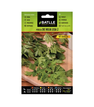 SEMILLAS PEREJIL HOJA LISA  10UN