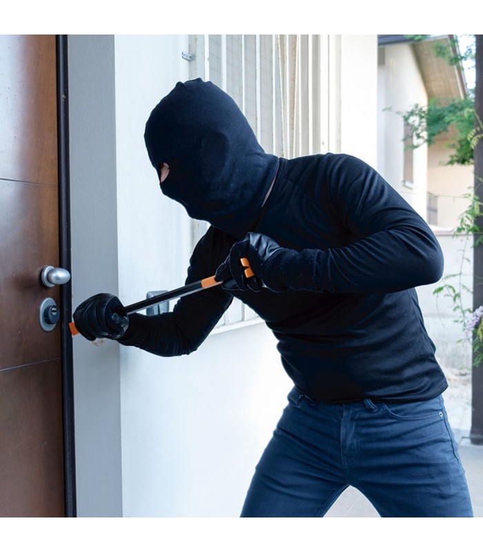 BARRA ANTIPALANCA. MARRON. 2,10 M.