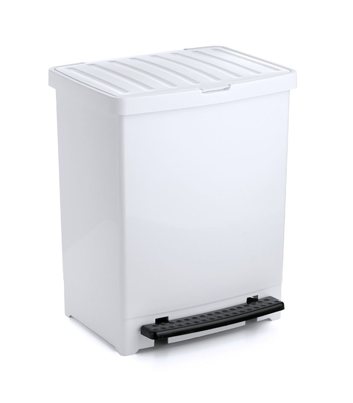CUBO PEDAL BLANCO 25L. TATAY